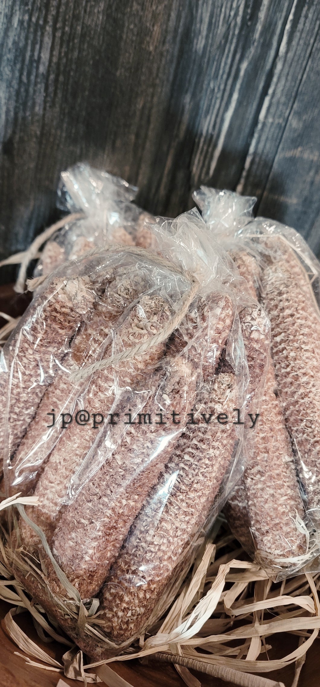 Bag of 12 dried cobs
