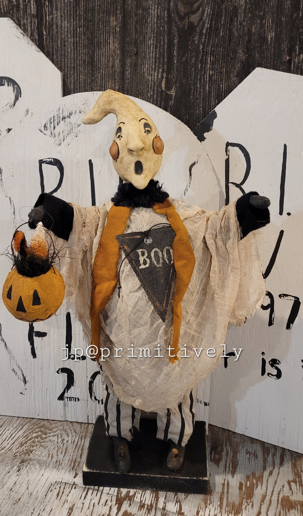 Clay head ghost #3