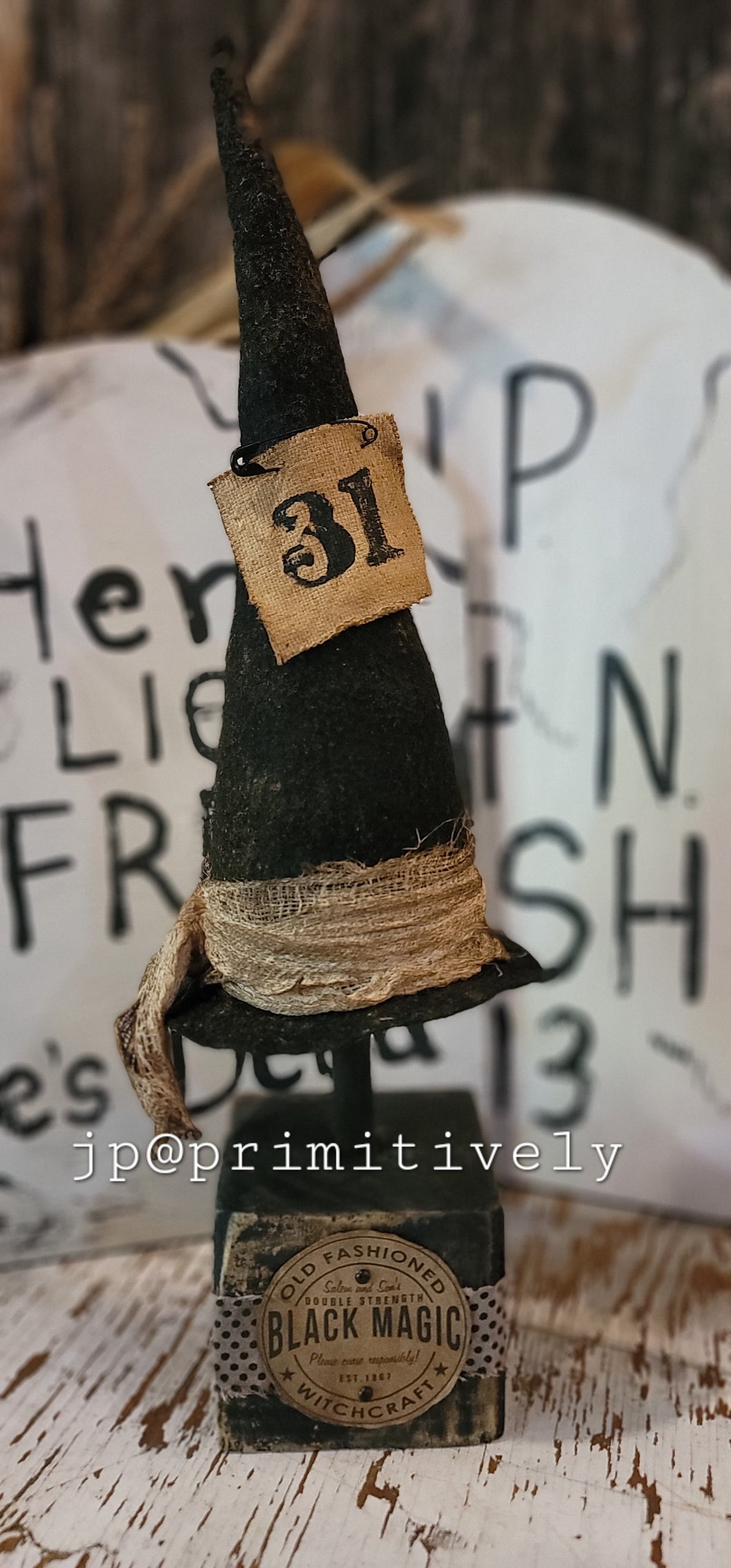 Black magic hat #5