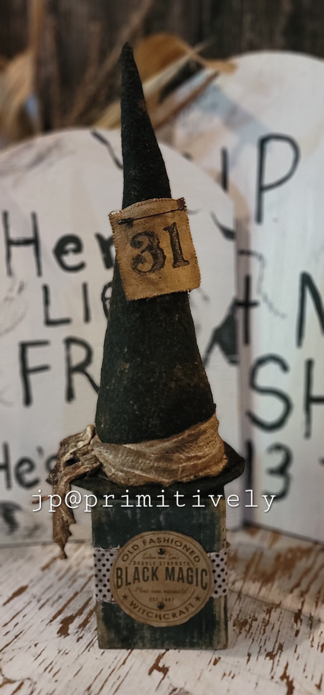 Black magic hat #4