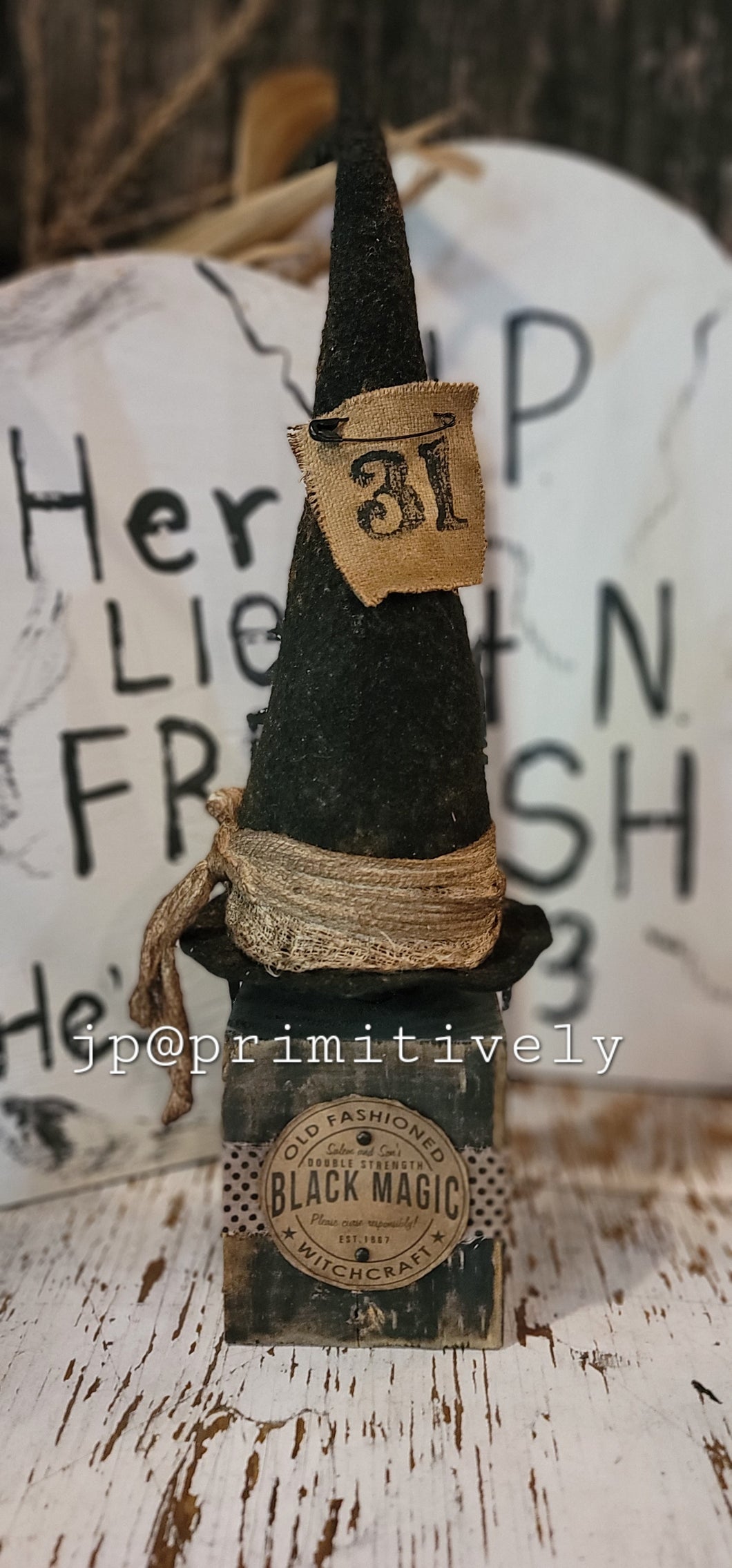 Black magic hat #2