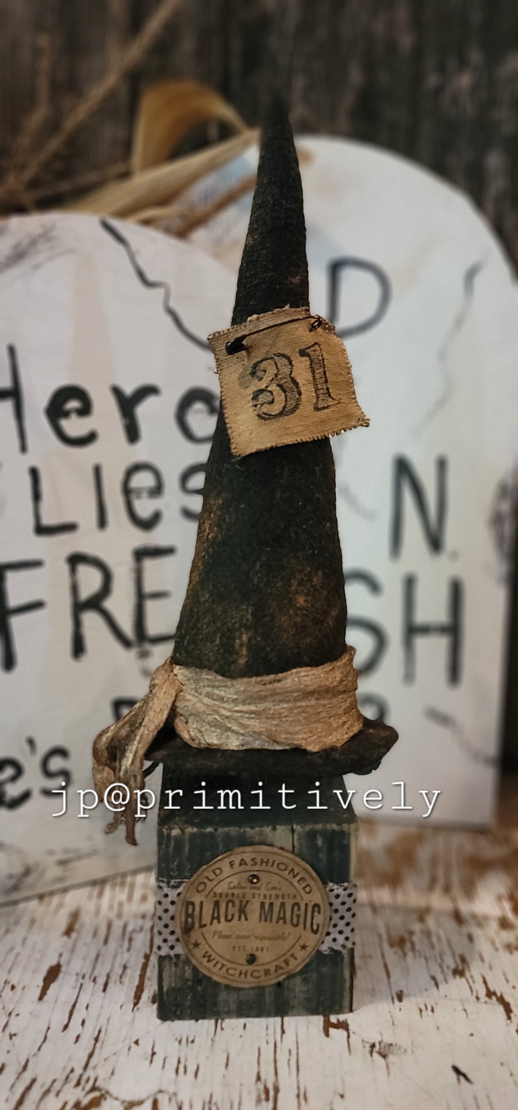Black magic hat #1