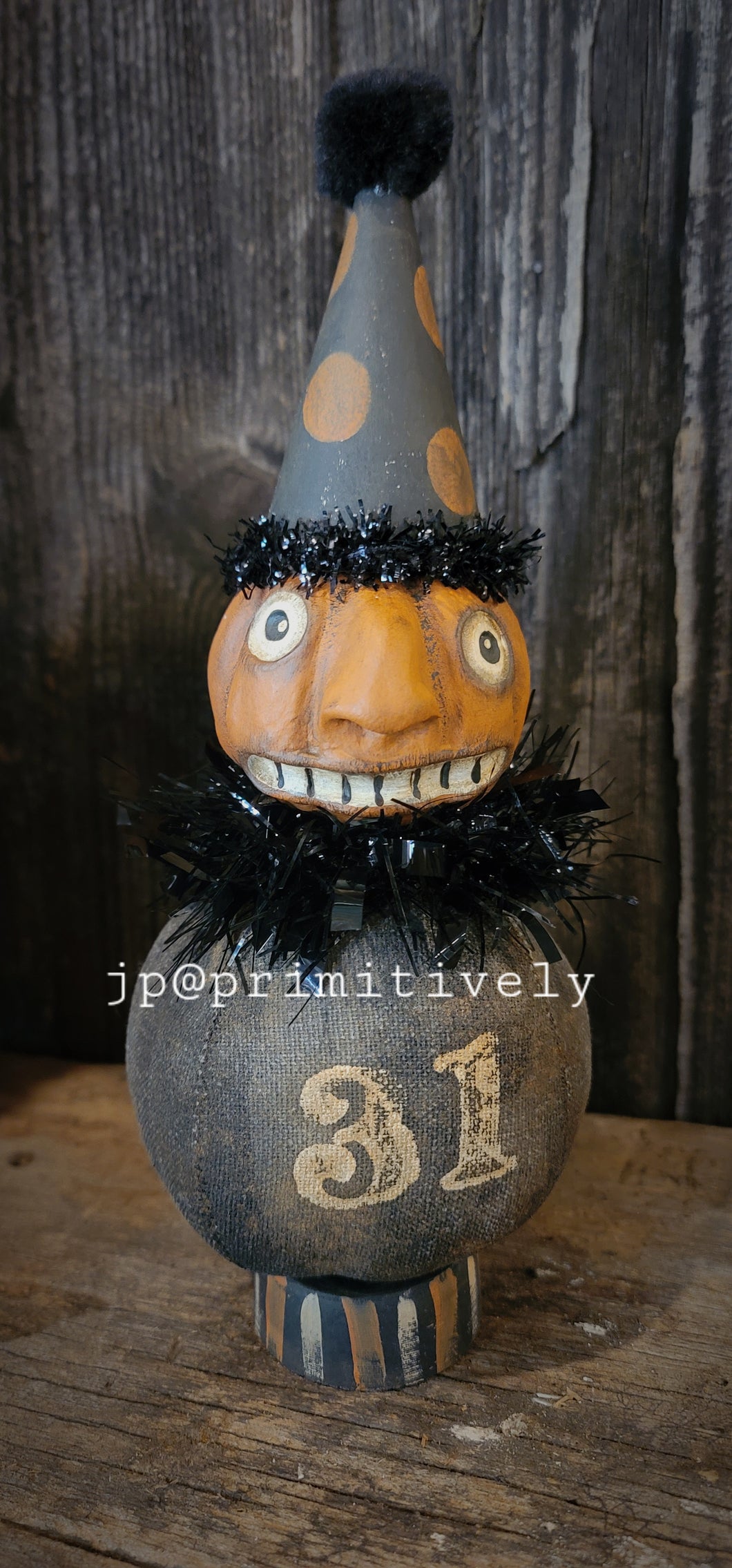 31 clay pumpkin #1