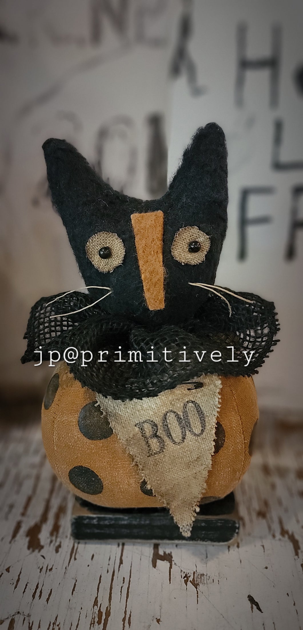 Cat & pumpkin #2
