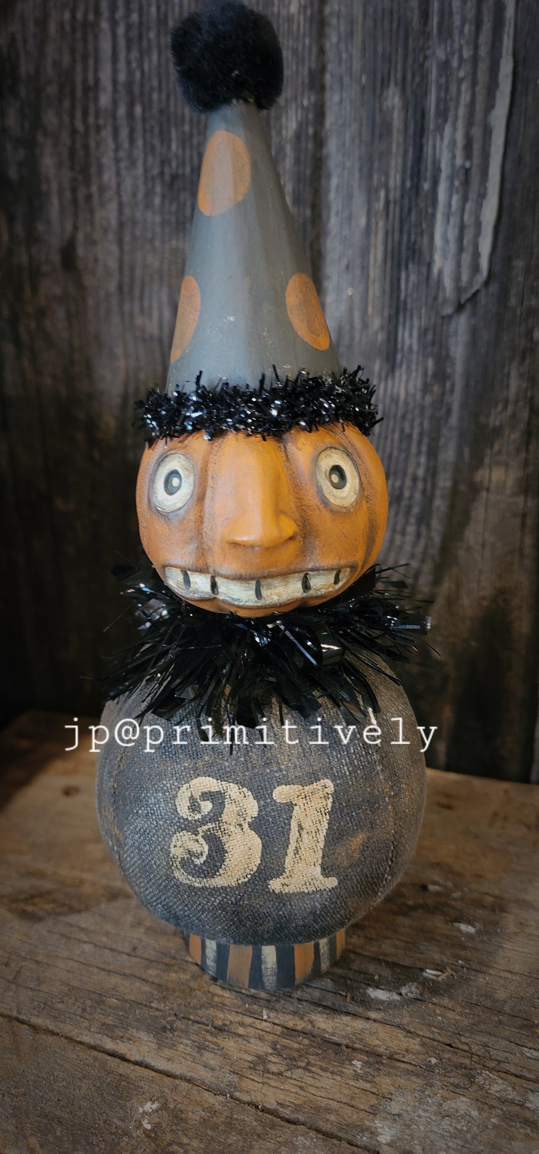 31 clay pumpkin #2